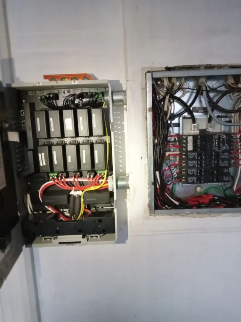 Electrical panel upgrade completed for Commercial Electrician Services in Clarks Summit